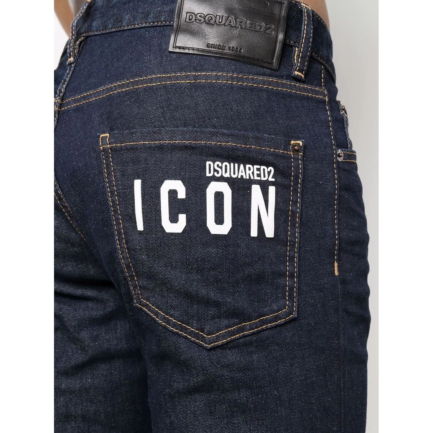 DSQUARED2 Aptempti džinsai vyrams, Mėlyna, B-icon cool guy jean 4