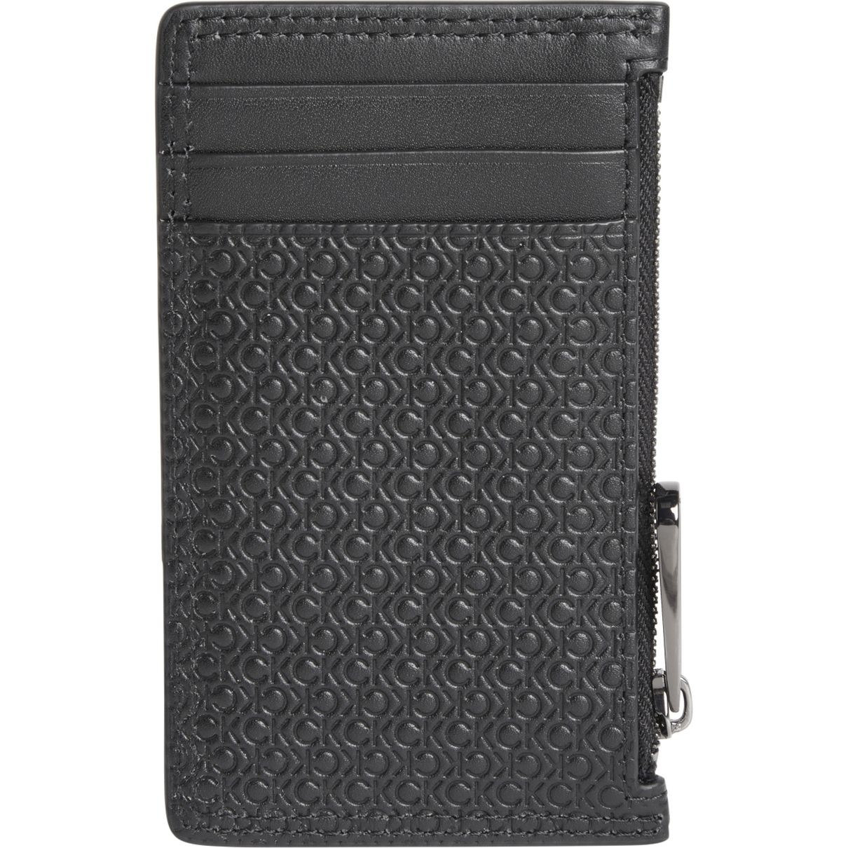 CALVIN KLEIN Piniginė vyrams, Juoda, Minimalism cardholder 2