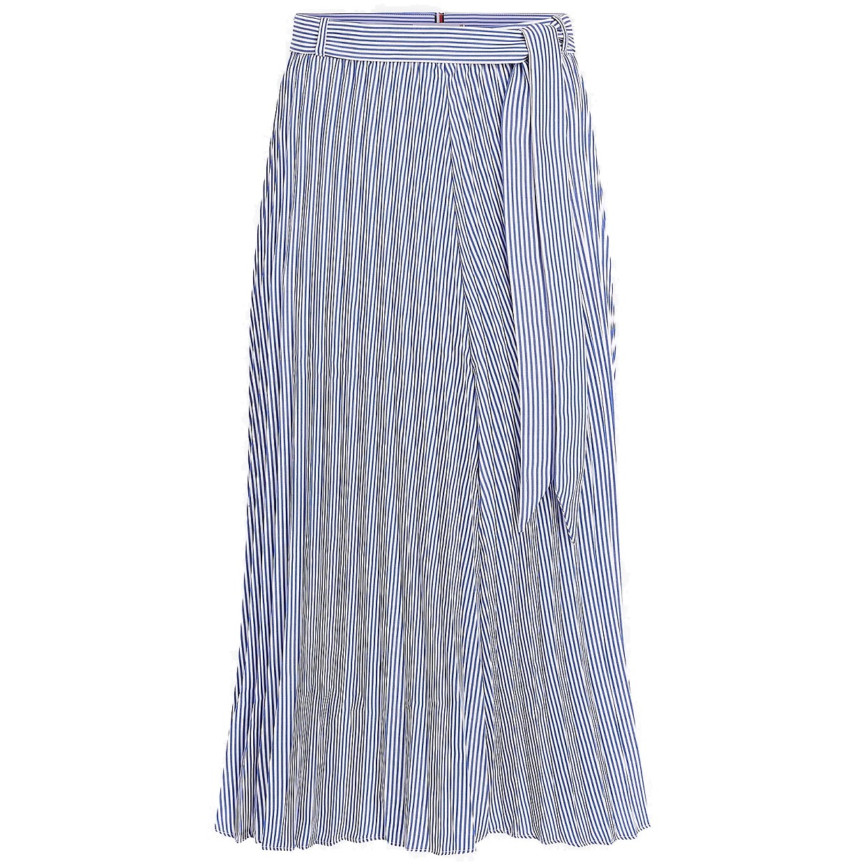 TOMMY HILFIGER Midi suknelė moterims, Mėlyna, Pleated ithaka midi skirt 1