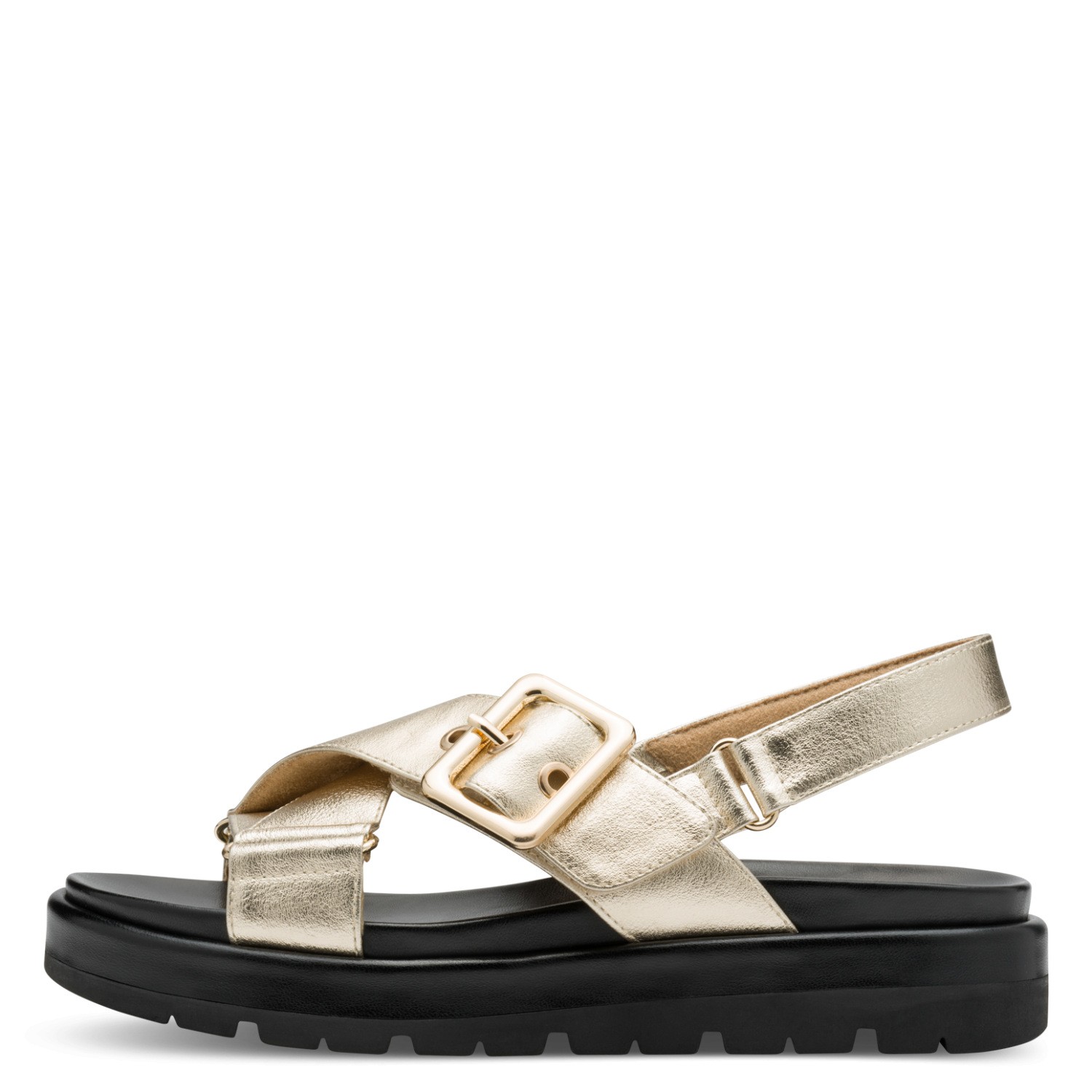 MARCO TOZZI Basutės moterims, Auksinė, Sandals 2