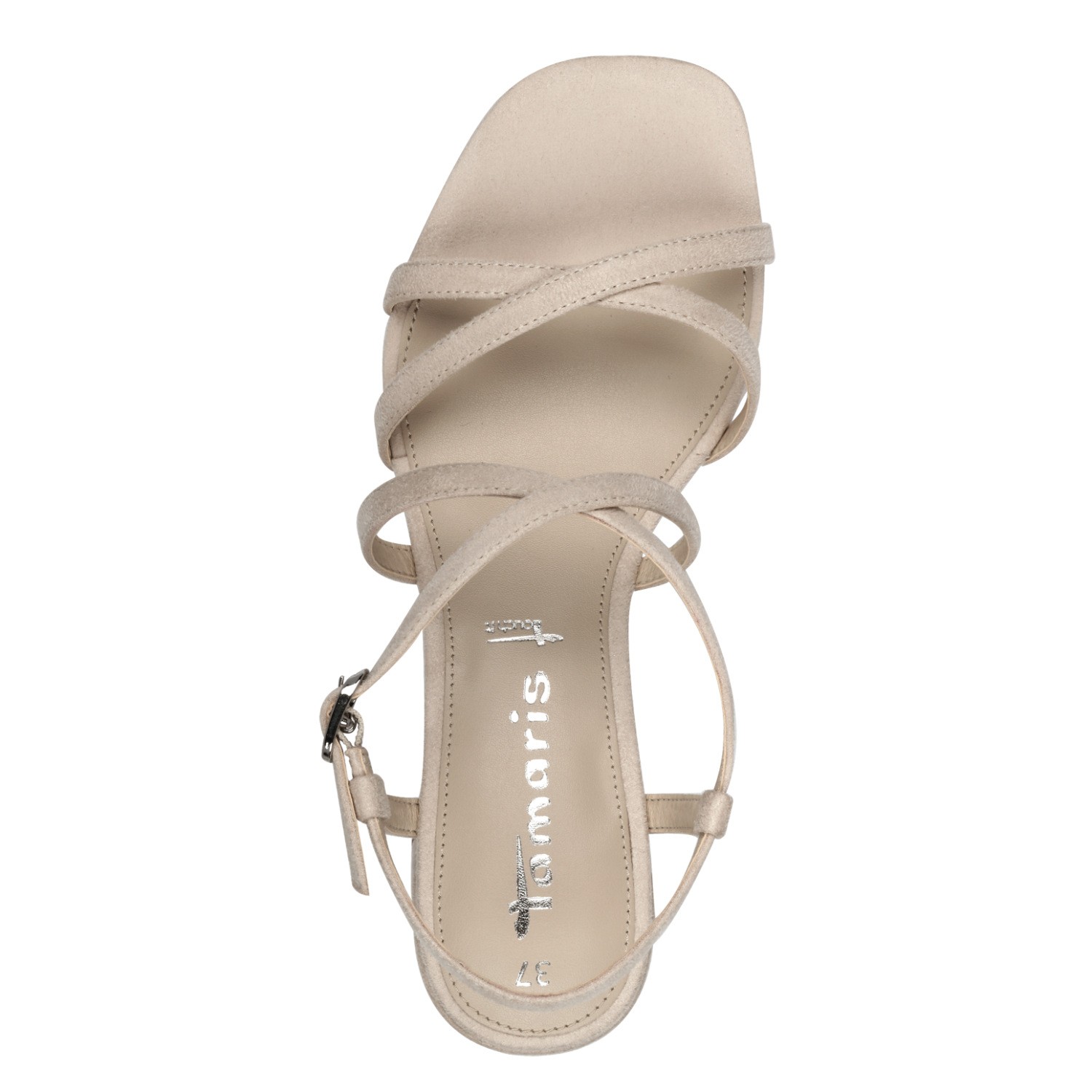 TAMARIS Basutės moterims, Smėlio, Sandals 5