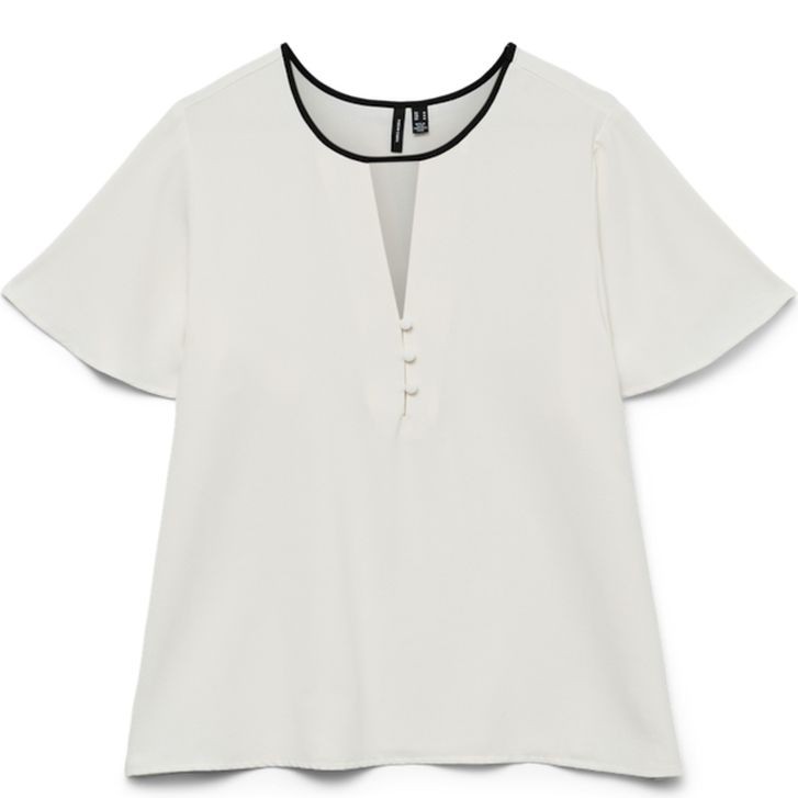 VERO MODA Palaidinės moterims, Balta, Nima top 1