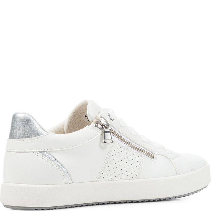 GEOX Laisvalaikio bateliai moterims, Balta, Blomiee sneakers 4