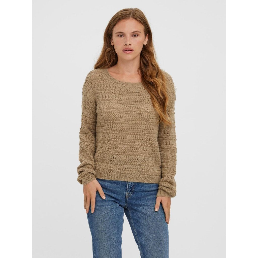 VERO MODA Kampsun moterims, Hall, VMDOLLAR LS BOATNECK BLOUSE 2