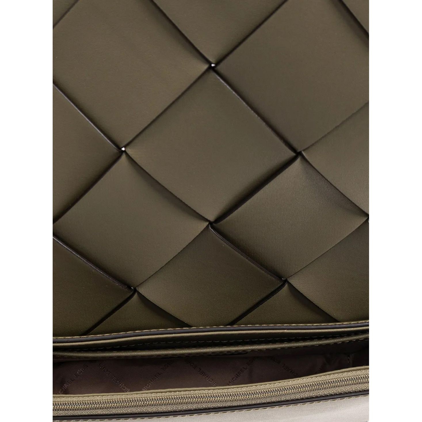 MICHAEL KORS Rankinė per petį moterims, Žalia, Md flap crossbody 5