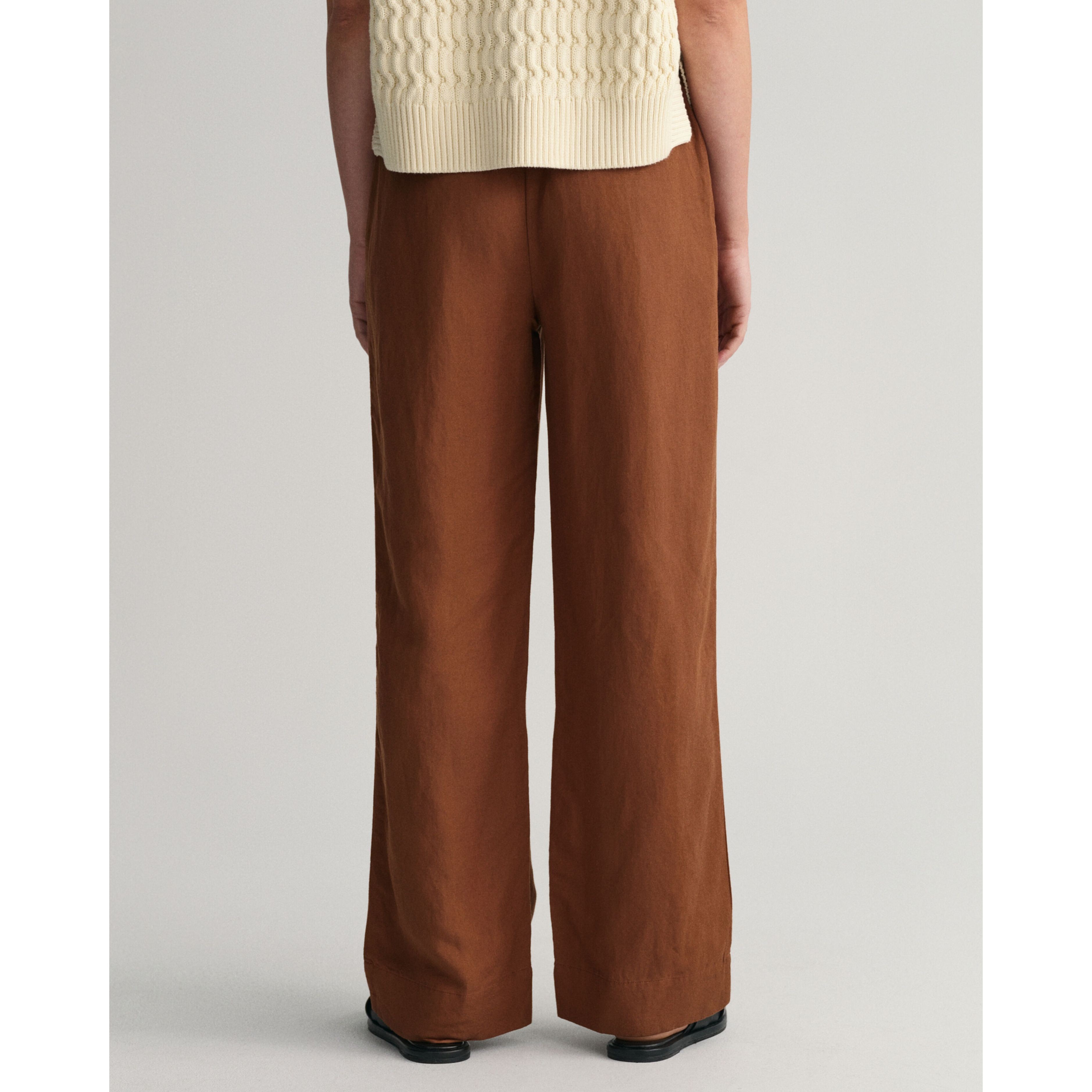 GANT Kelnės moterims, Ruda 3