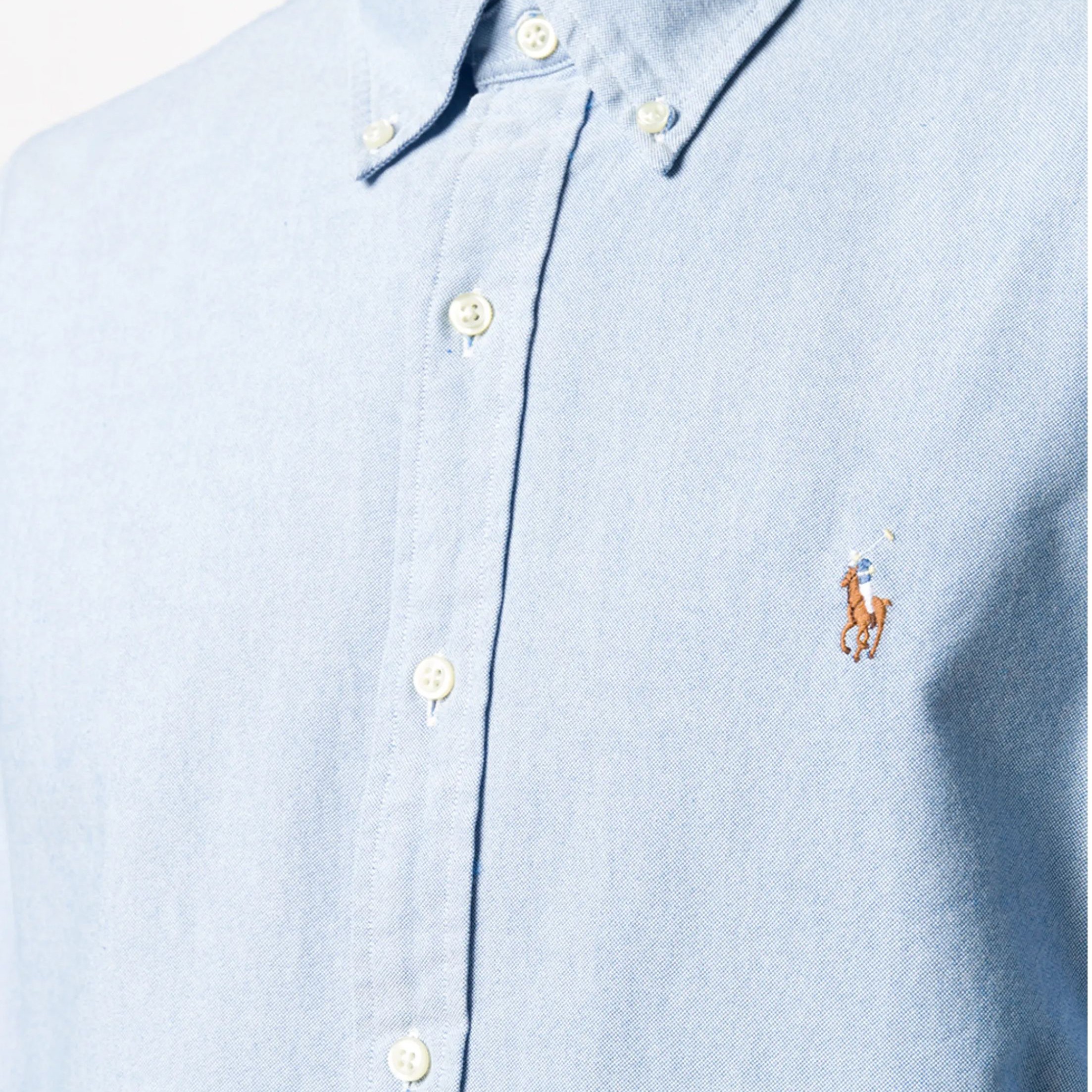 POLO RALPH LAUREN Marškiniai ilgomis rankovėmis vyrams, Mėlyna, Long sleeve shirt 2