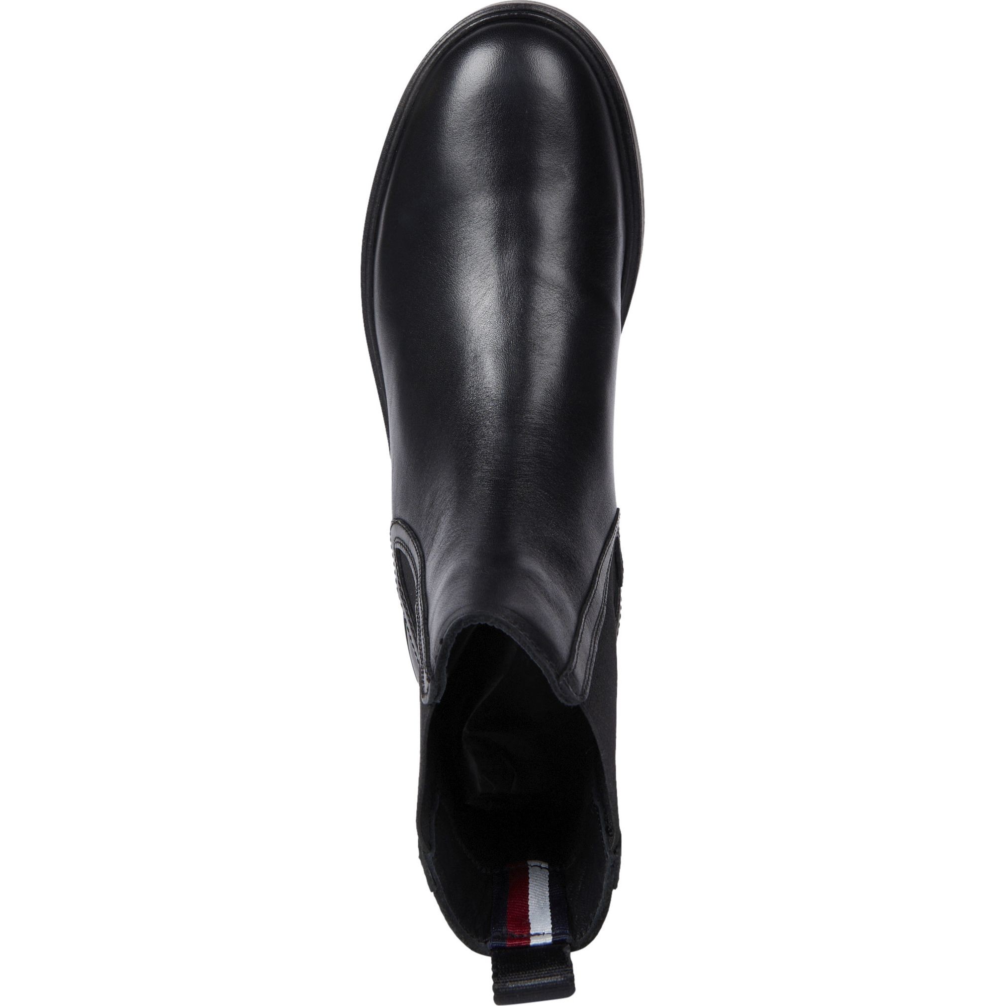 TOMMY HILFIGER Aulinukai moterims, Juoda, Minimal chelsea logotape 3