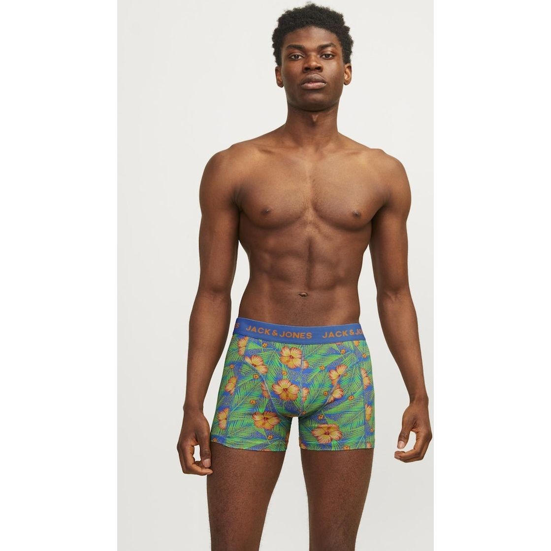JACK & JONES Ilginti apatiniai vyrams, Mėlyna, Jachawaii boxers 7