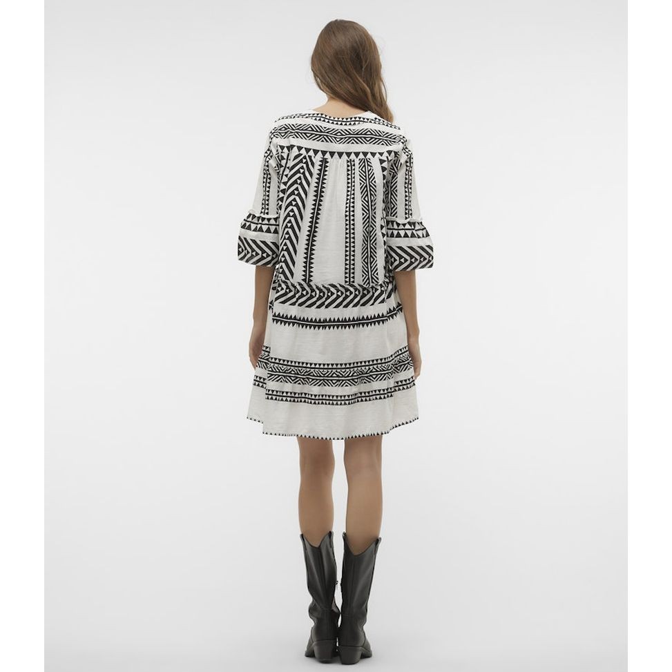 VERO MODA Midi suknelė moterims, Balta, Vmdicthe midi dress 4