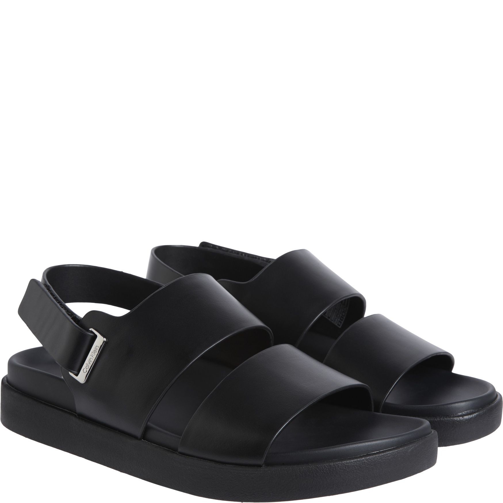 CALVIN KLEIN Basutės moterims, Juoda, Flat sandal eyel 1