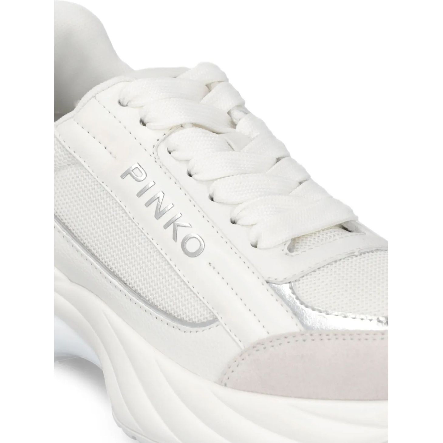 PINKO Laisvalaikio bateliai moterims, Balta, Ariel 07 - sneaker 4