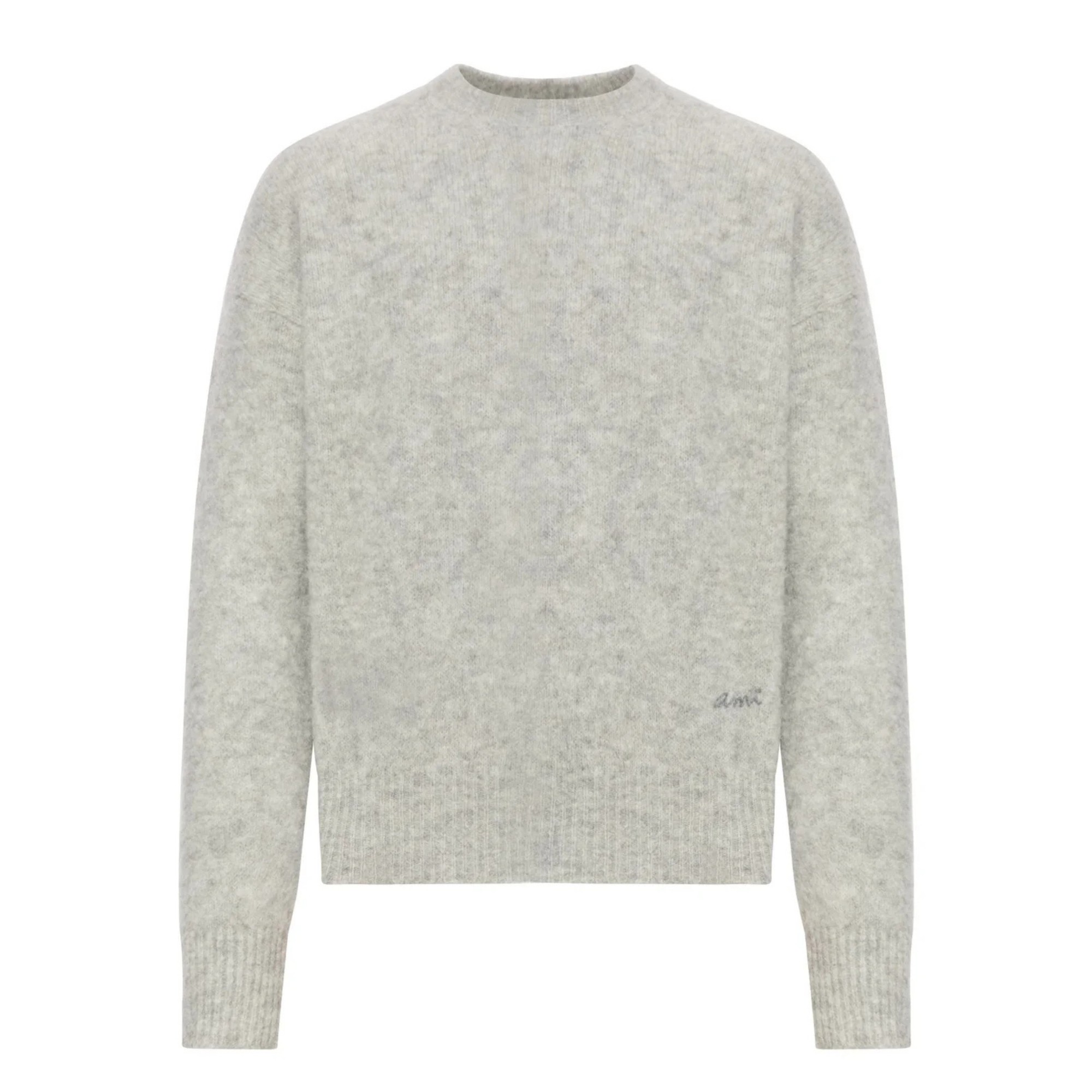 AMI PARIS Megztinis vyrams, Pilka, Ami crewneck sweater 1