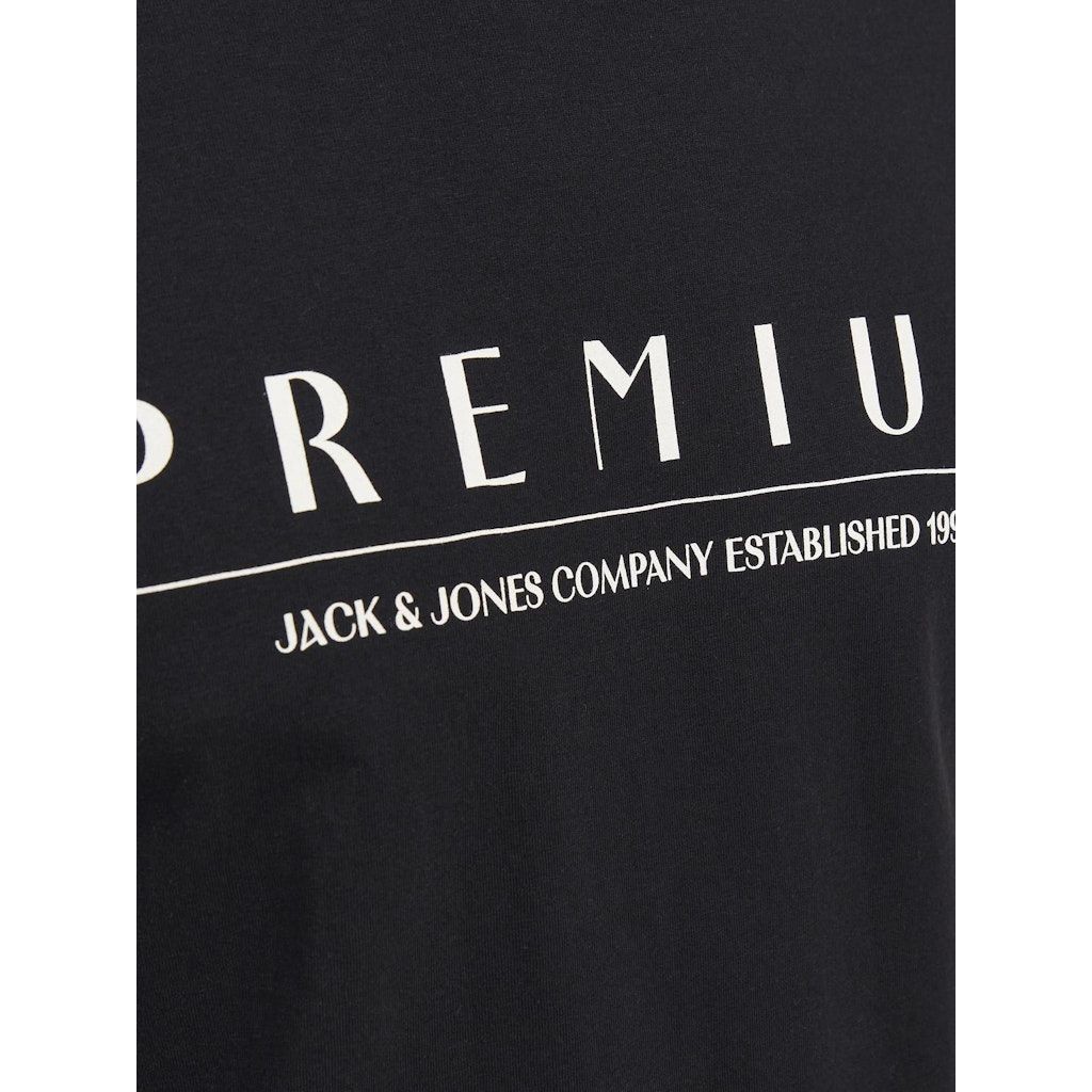 JACK & JONES Marškinėliai vyrams, Juoda, JPRSTAR TEE SS CREW 5