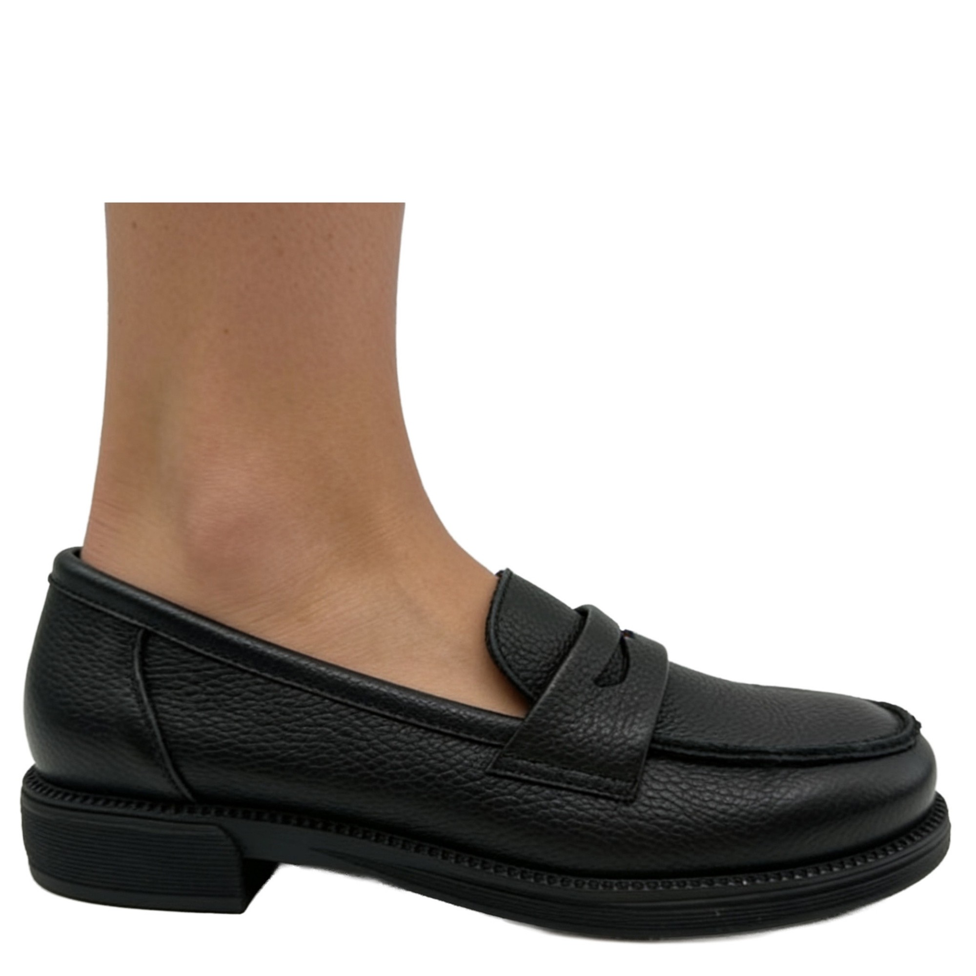 LA CONTE Loaferiai moterims, Juoda, Loafers 3