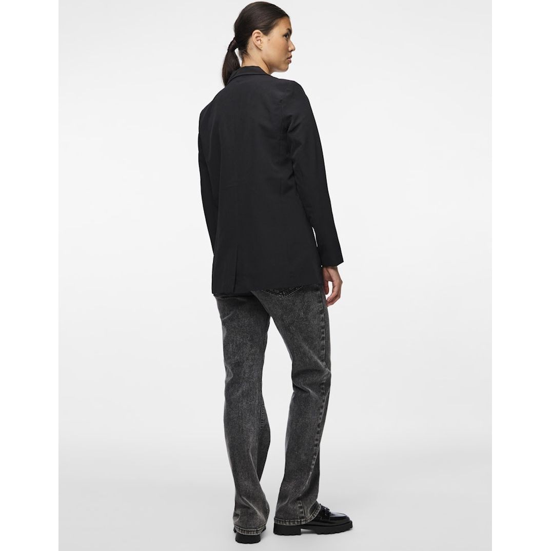 PIECES Švarkas moterims, Juoda, PCBOSSY LS LOOSE BLA 2