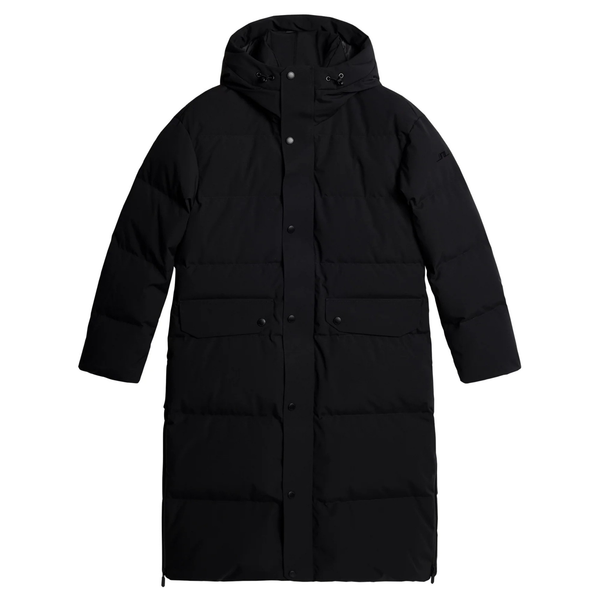 J.LINDEBERG Striukė moterims, Juoda, Crown down parka 1