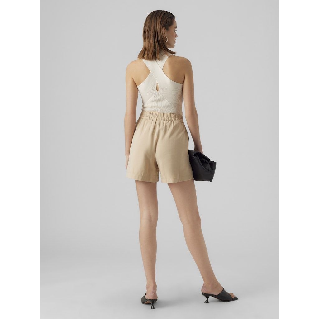 VERO MODA Šortai moterims, Ruda, VMCARMEN HW LOOSE SH 3