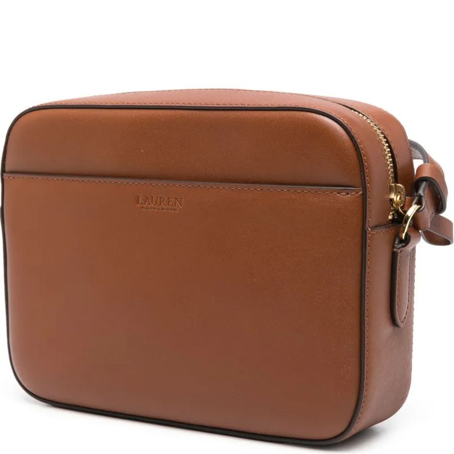 LAUREN RALPH LAUREN Rankinė per petį moterims, Ruda, Marcy medium crossbody 2
