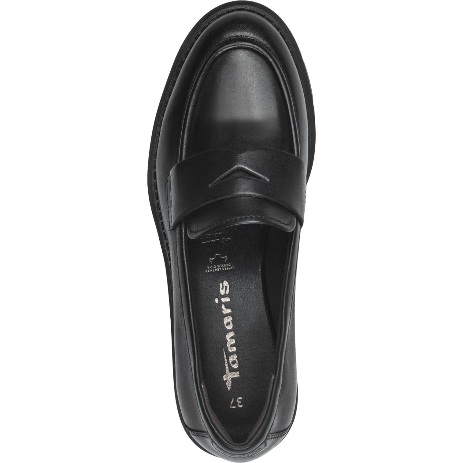 TAMARIS Loaferiai moterims, Juoda, Slipper 4