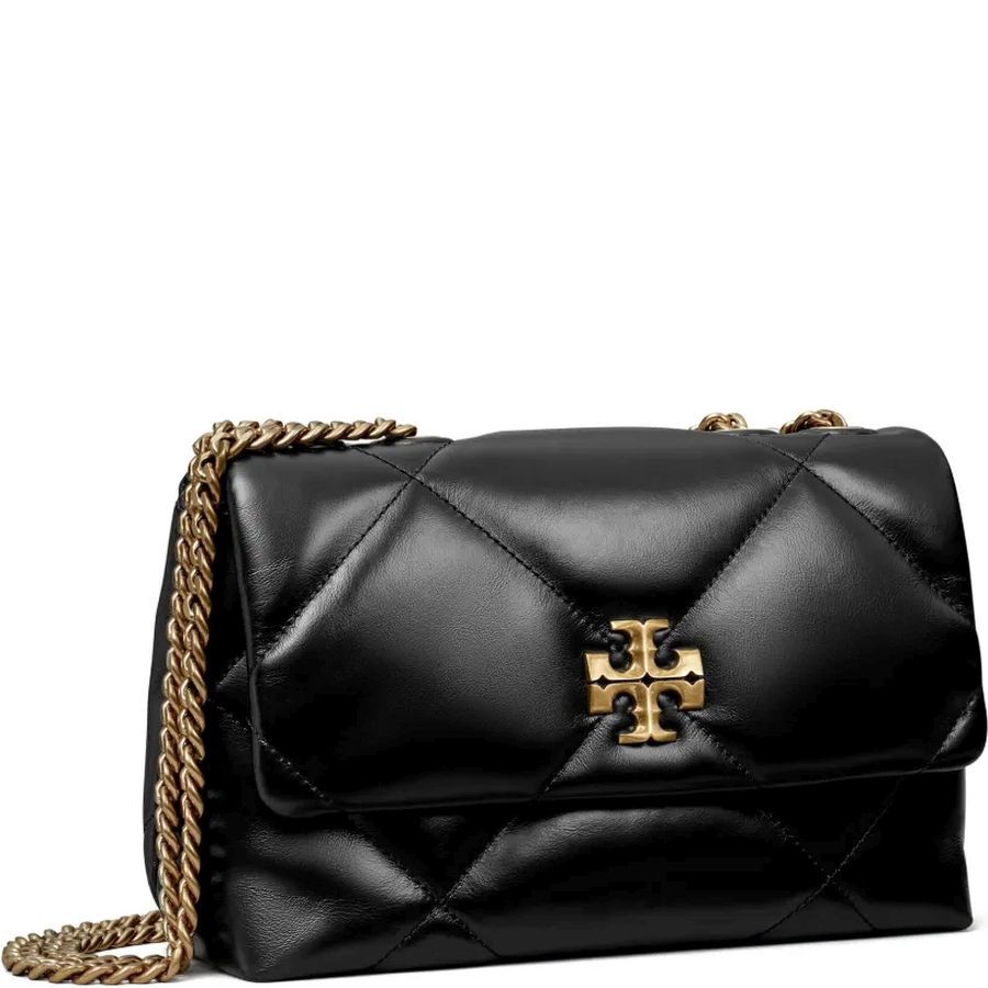 TORY BURCH Rankinė per petį moterims, Juoda, Small convertible shoulder bag 2