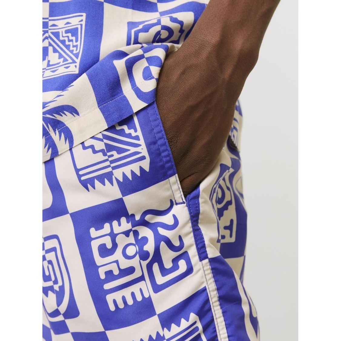 JACK & JONES Apatinė kostiumėlio dalis vyrams, Mėlyna, Jpstfiji bottom 7