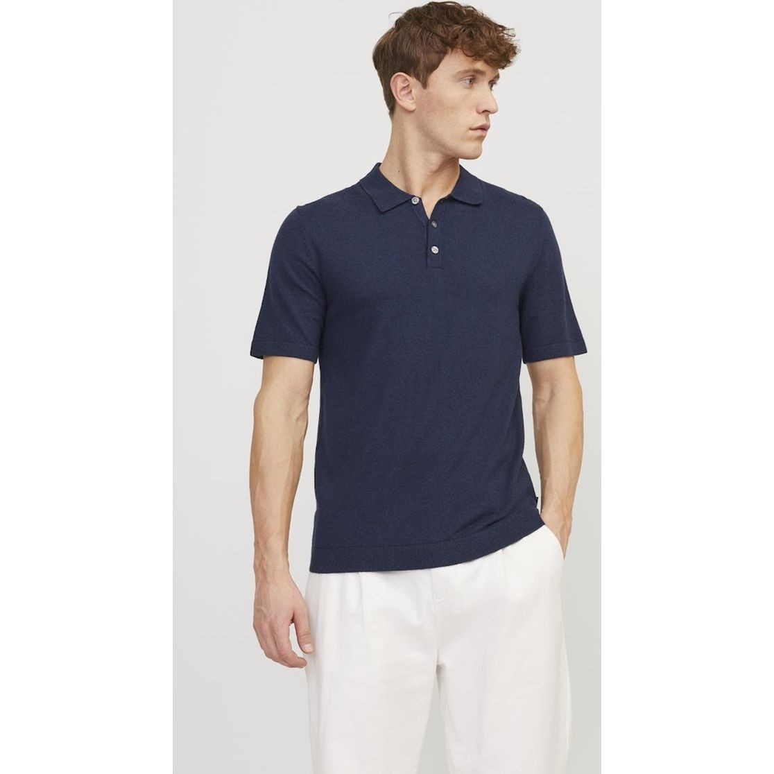 JACK & JONES Megztinis vyrams, Mėlyna, Jjeemil pullover 2