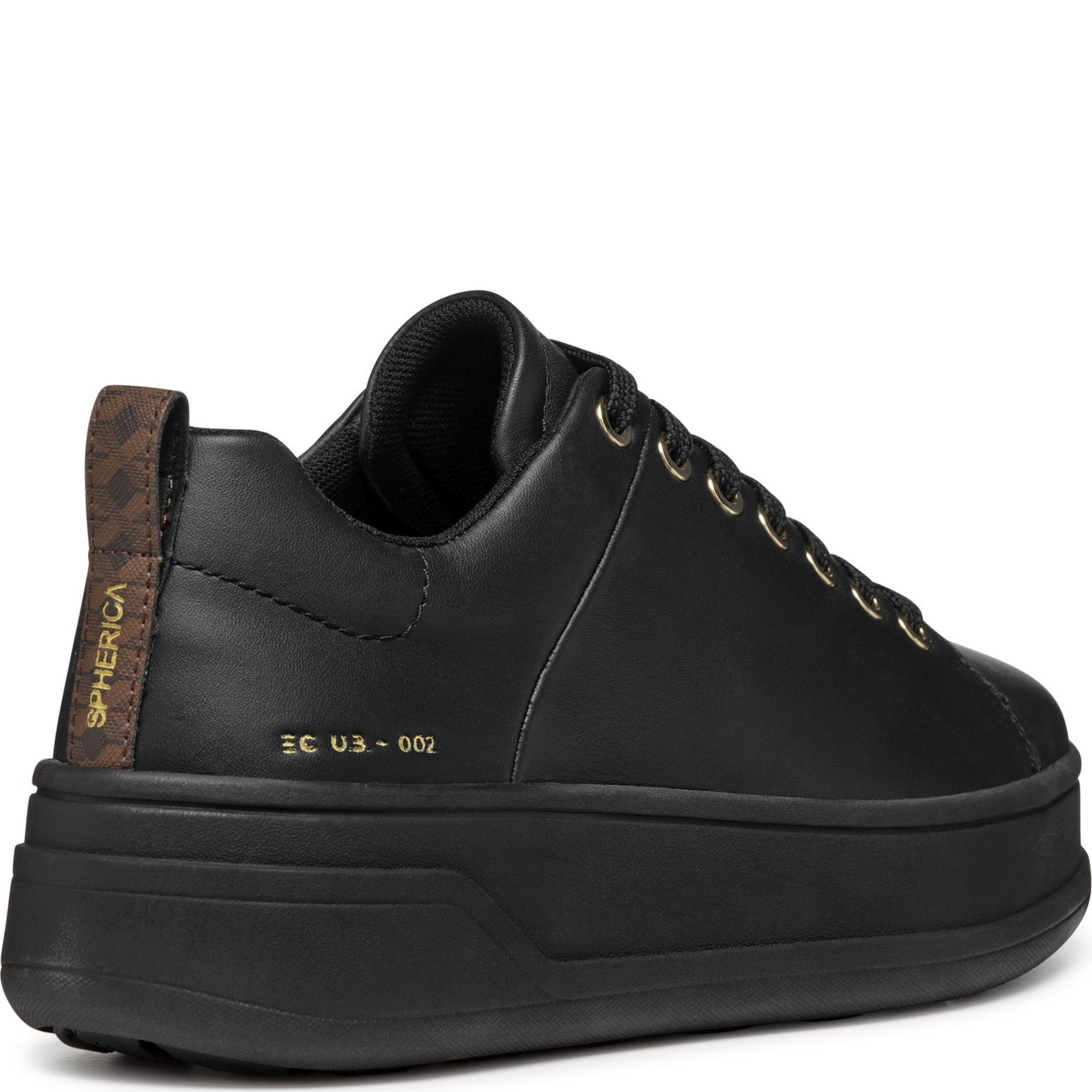 GEOX Laisvalaikio bateliai moterims, Juoda, Spherica ecub leisure 4