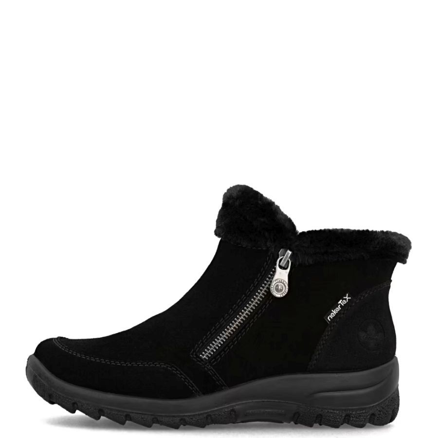 RIEKER Aulinukai moterims, Juoda, Booties 2