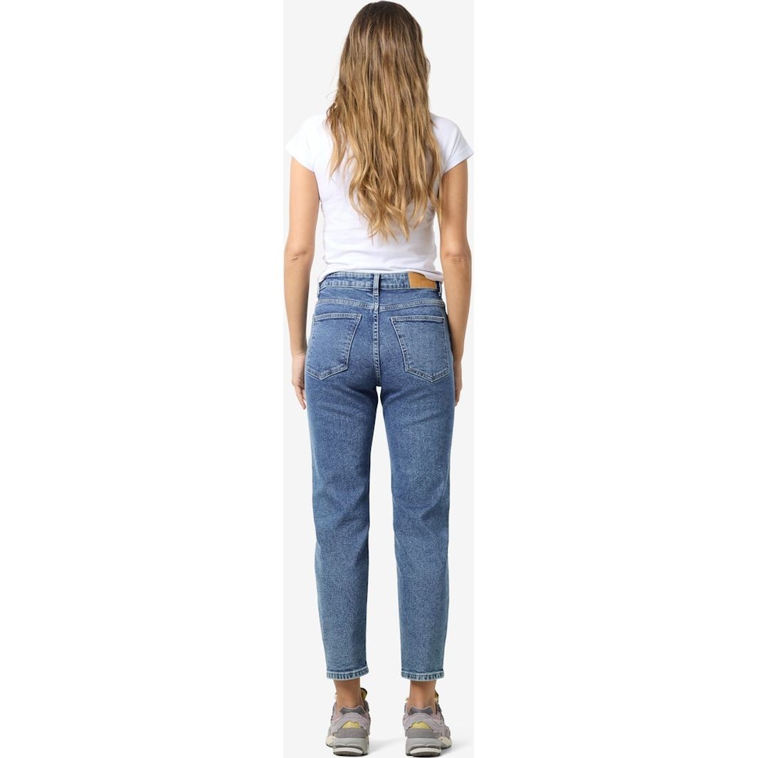 NOISY MAY Slim džinsai moterims, Mėlyna, Nmmoni slim 7