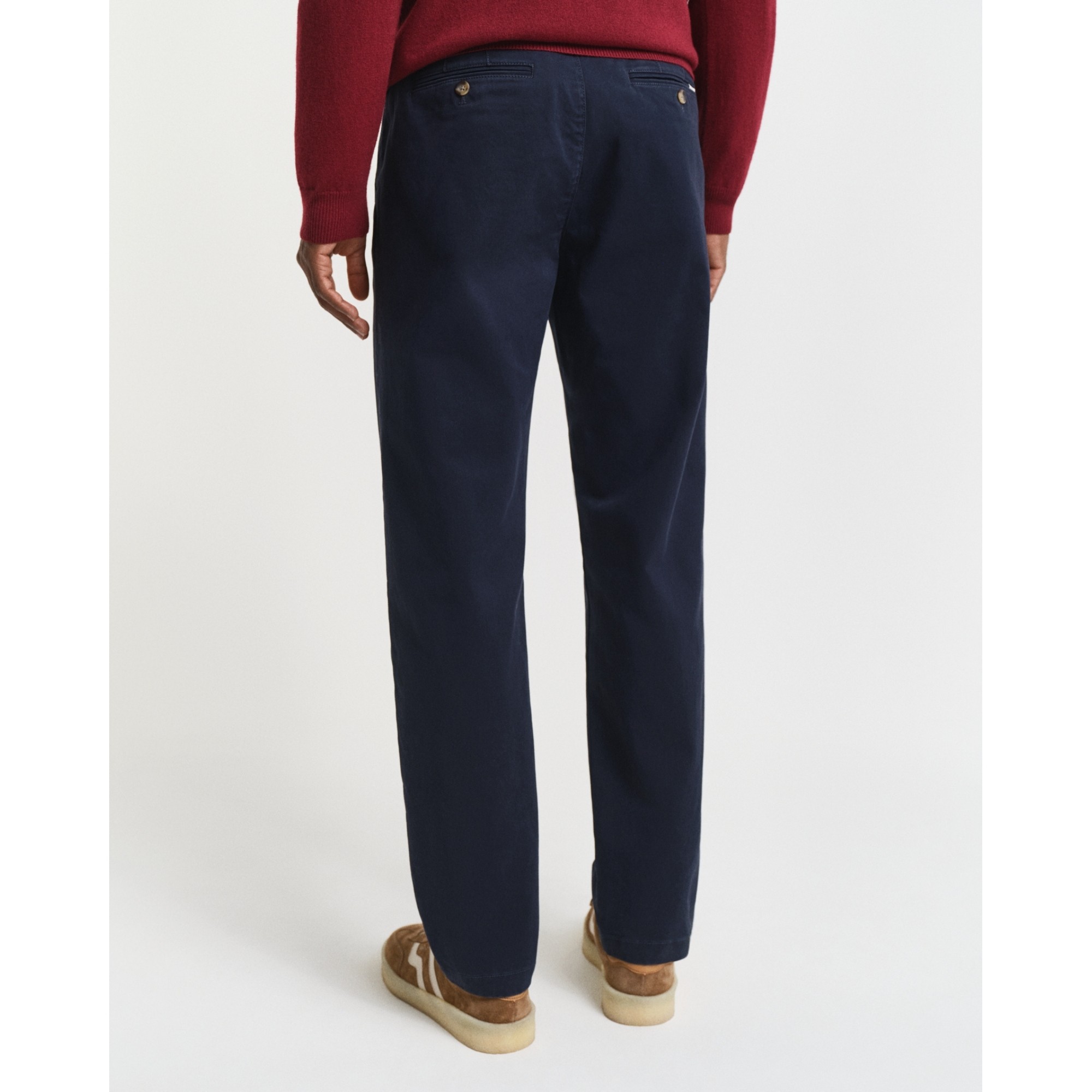 GANT Kelnės vyrams, Mėlyna, reg comfort super chinos 3