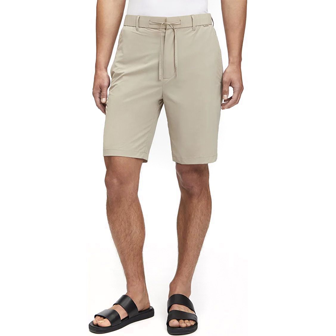 CALVIN KLEIN Šortai vyrams, Pilka, 5 pocket shorts 2