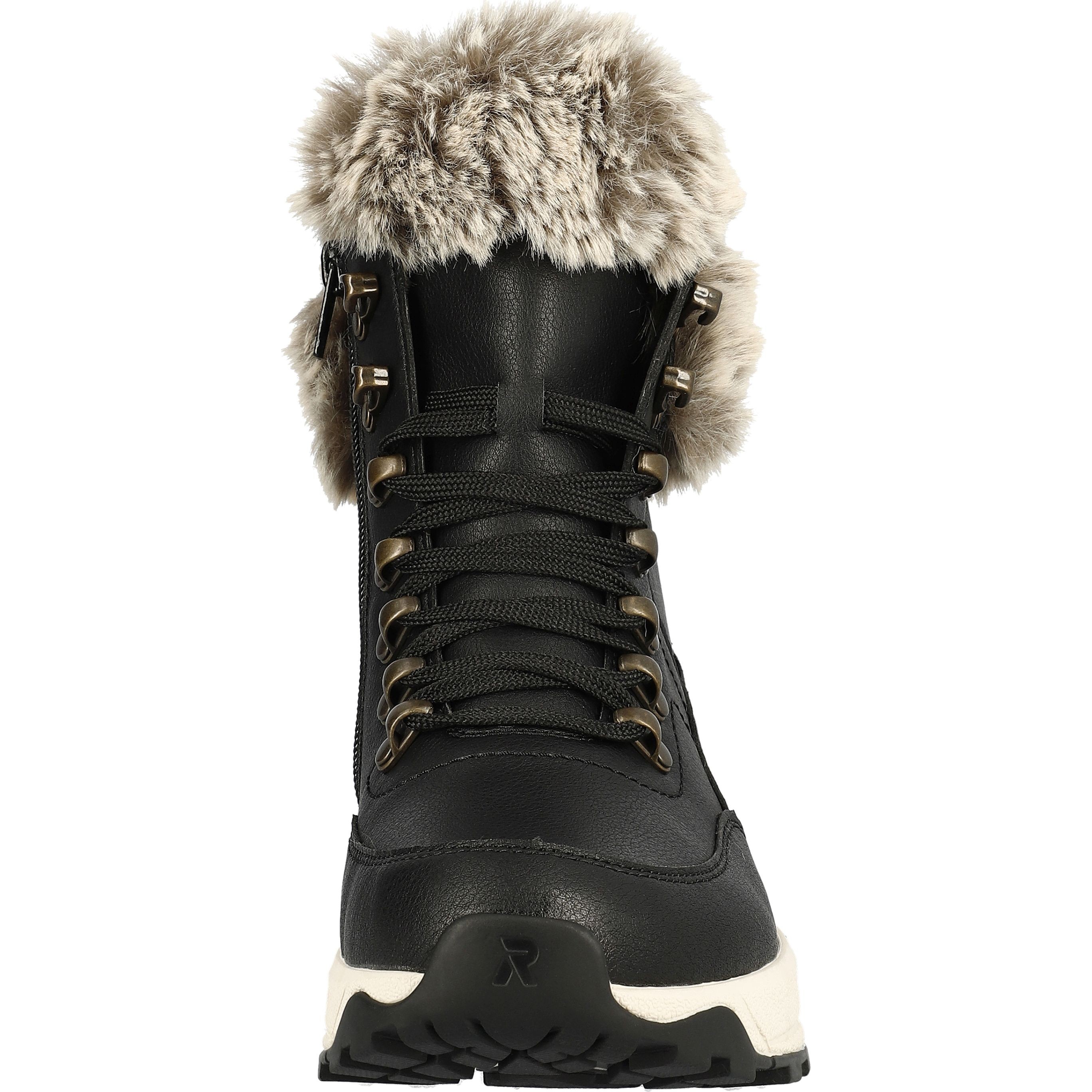 RIEKER EVOLUTION Aulinukai moterims, Juoda, BOOTIES 8