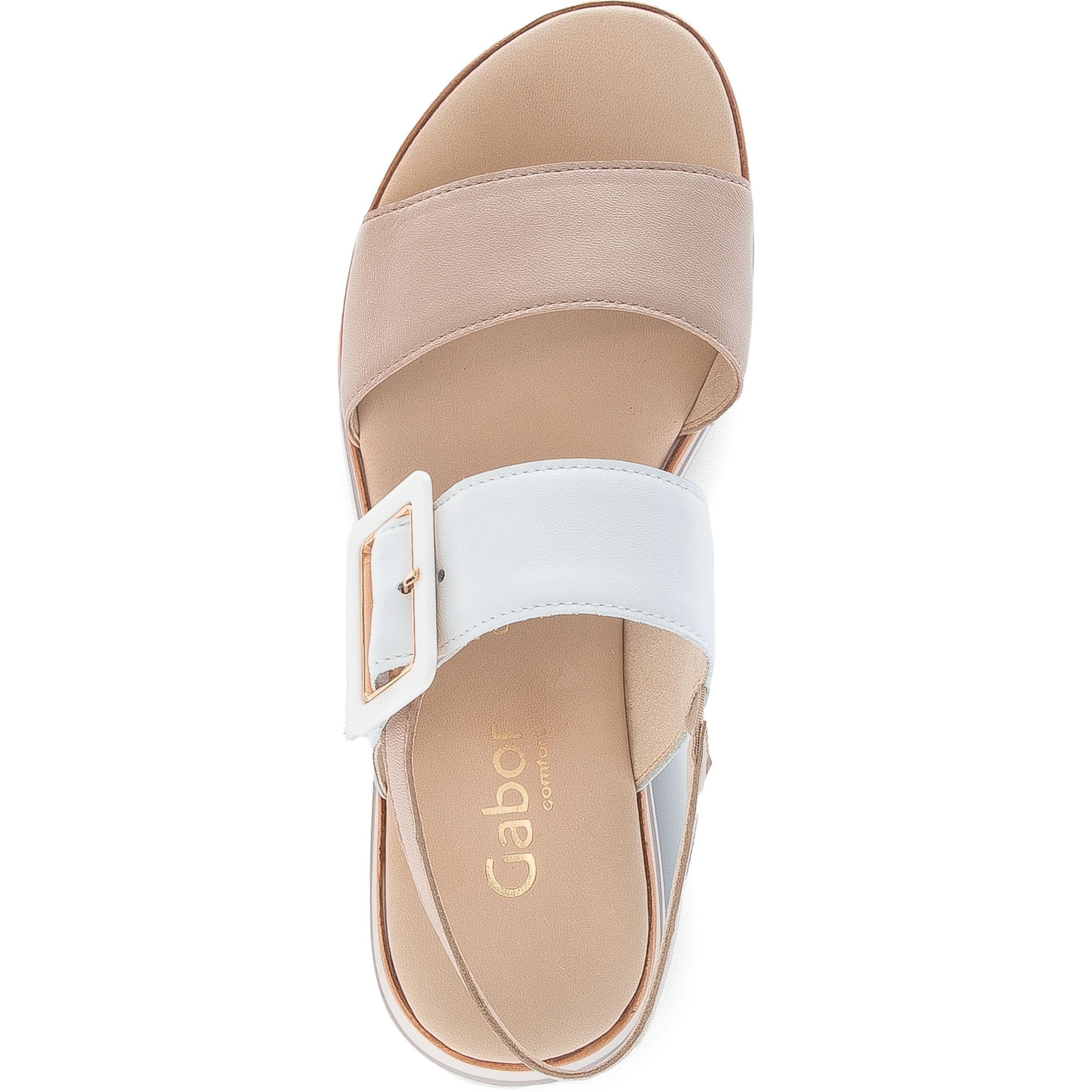 GABOR Basutės moterims, Balta, Sandals 4