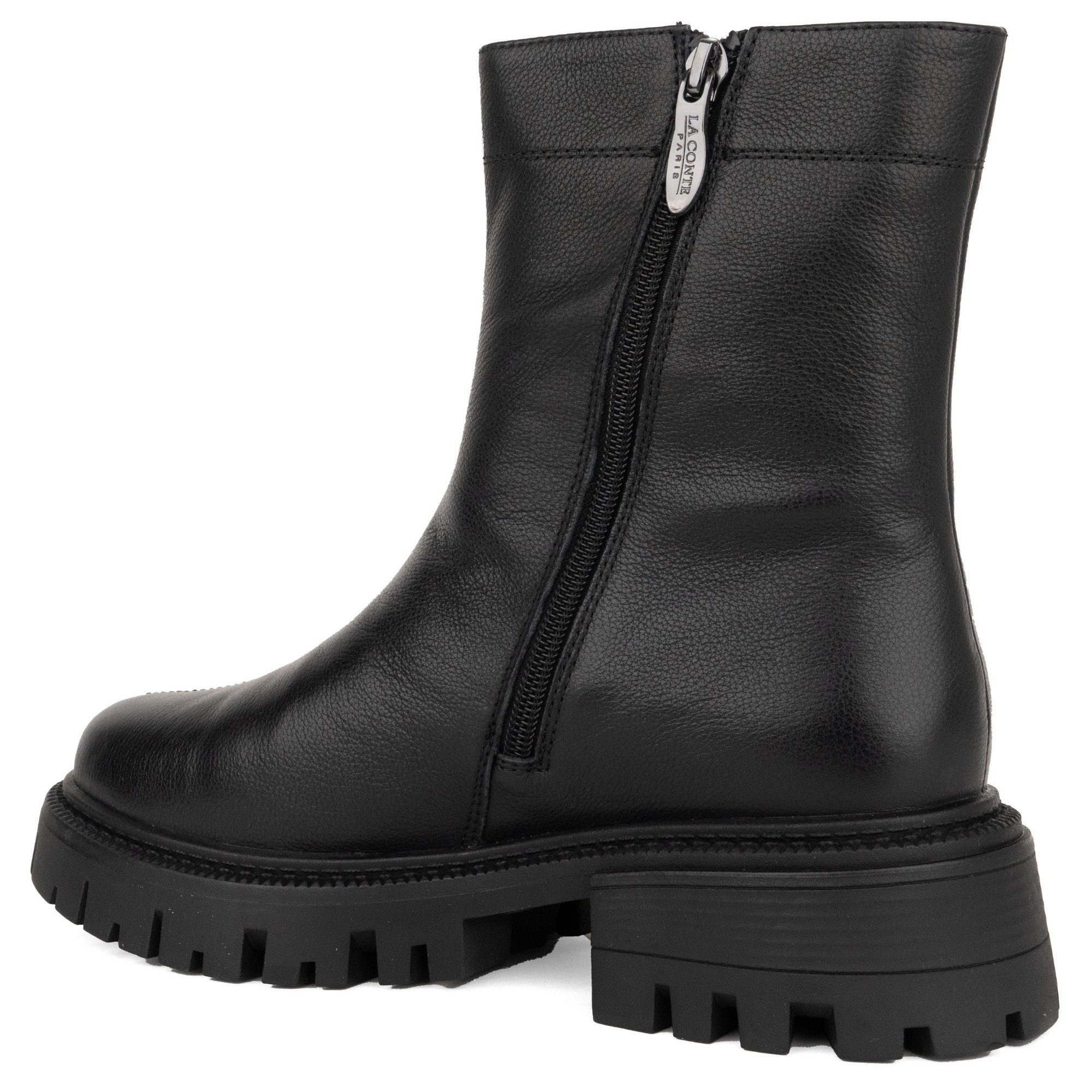 LA CONTE Aulinukai moterims, Juoda, Booties 3