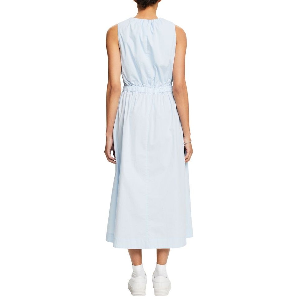 ESPRIT Midi suknelė moterims, Mėlyna, F*gatherd sl Midi dress 3