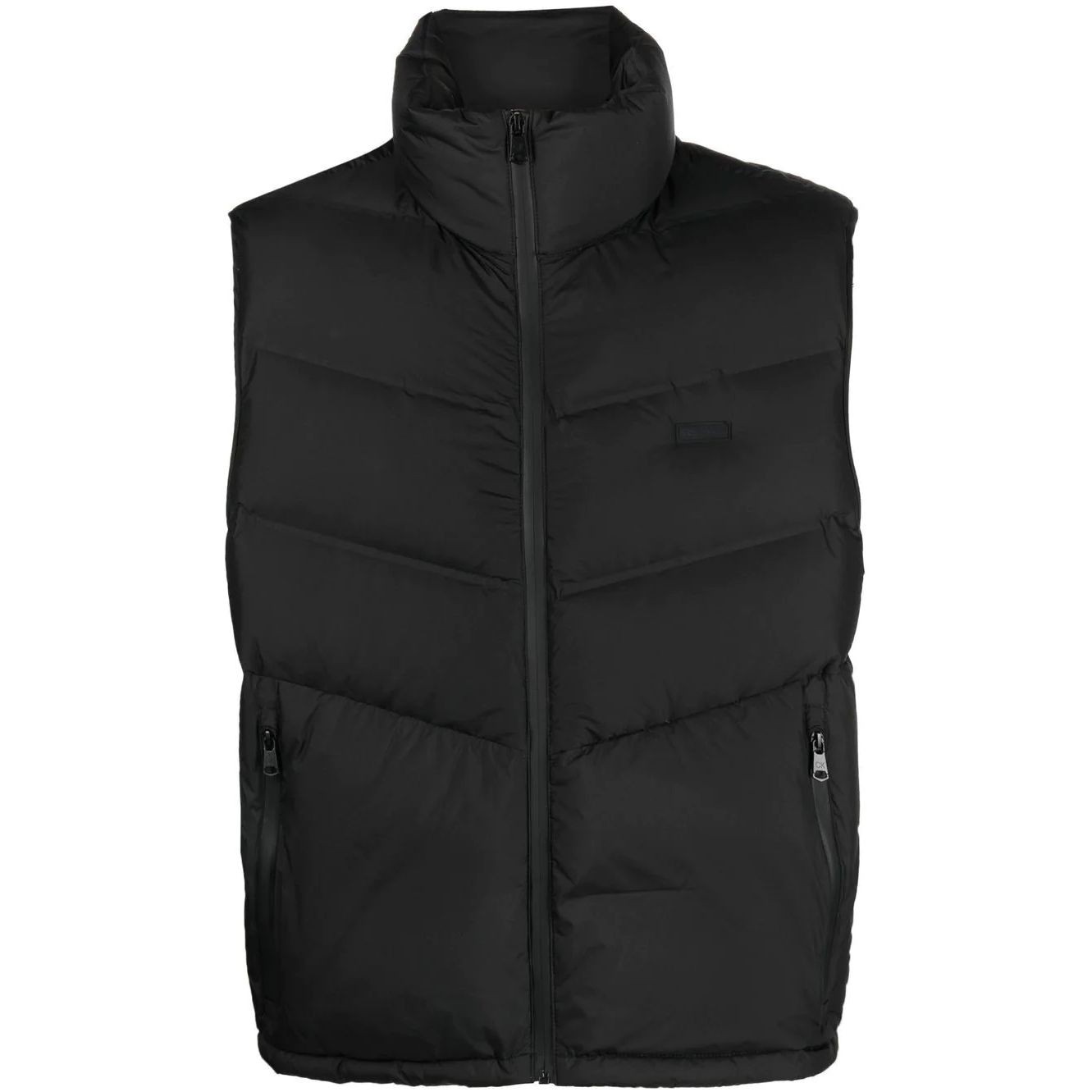 CALVIN KLEIN Pūkinė liemenė vyrams, Juoda, Stitchless quilt comfort vest 1