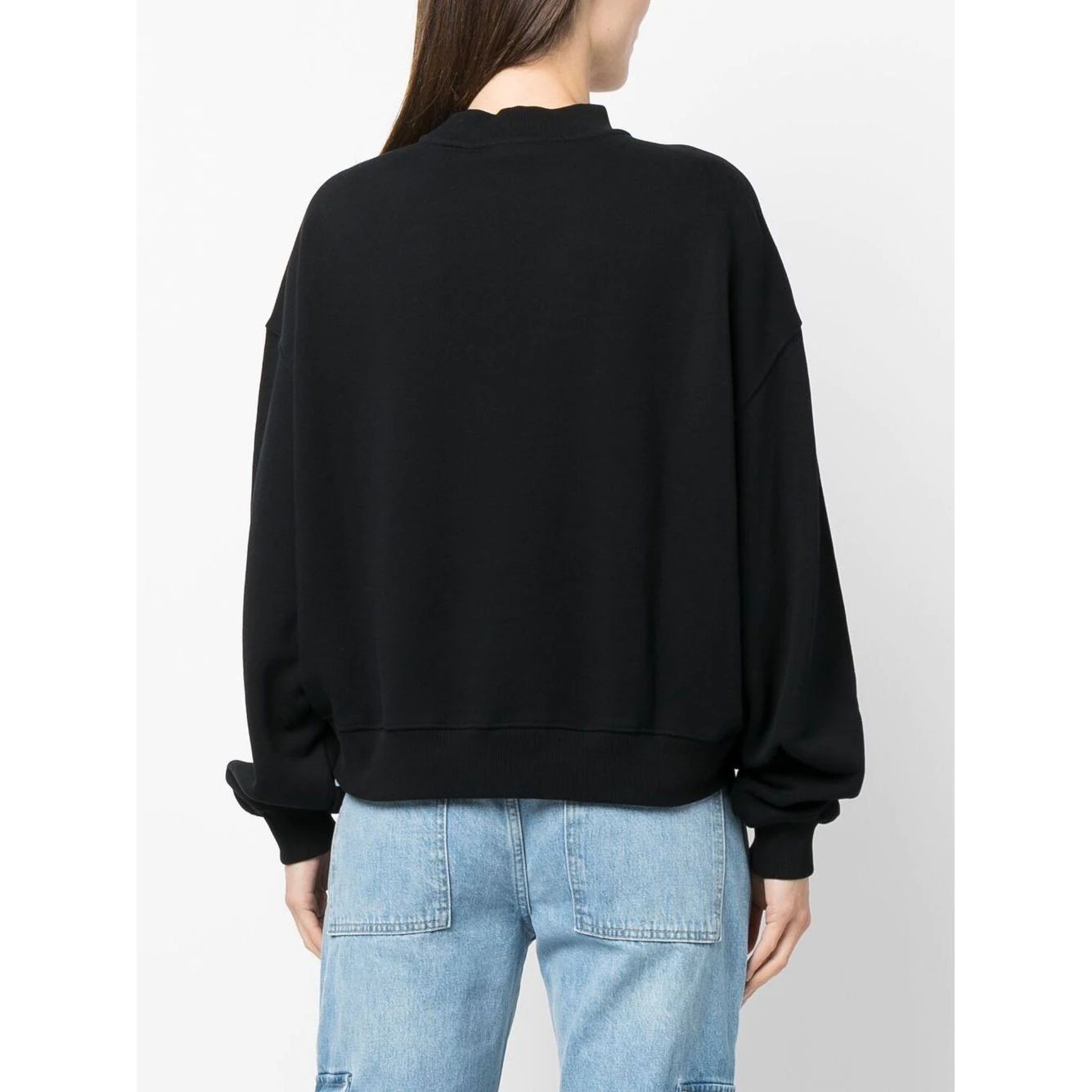 AXEL ARIGATO Sportinis nertinis moterims, Juoda, Monogram Sweatshirt 4