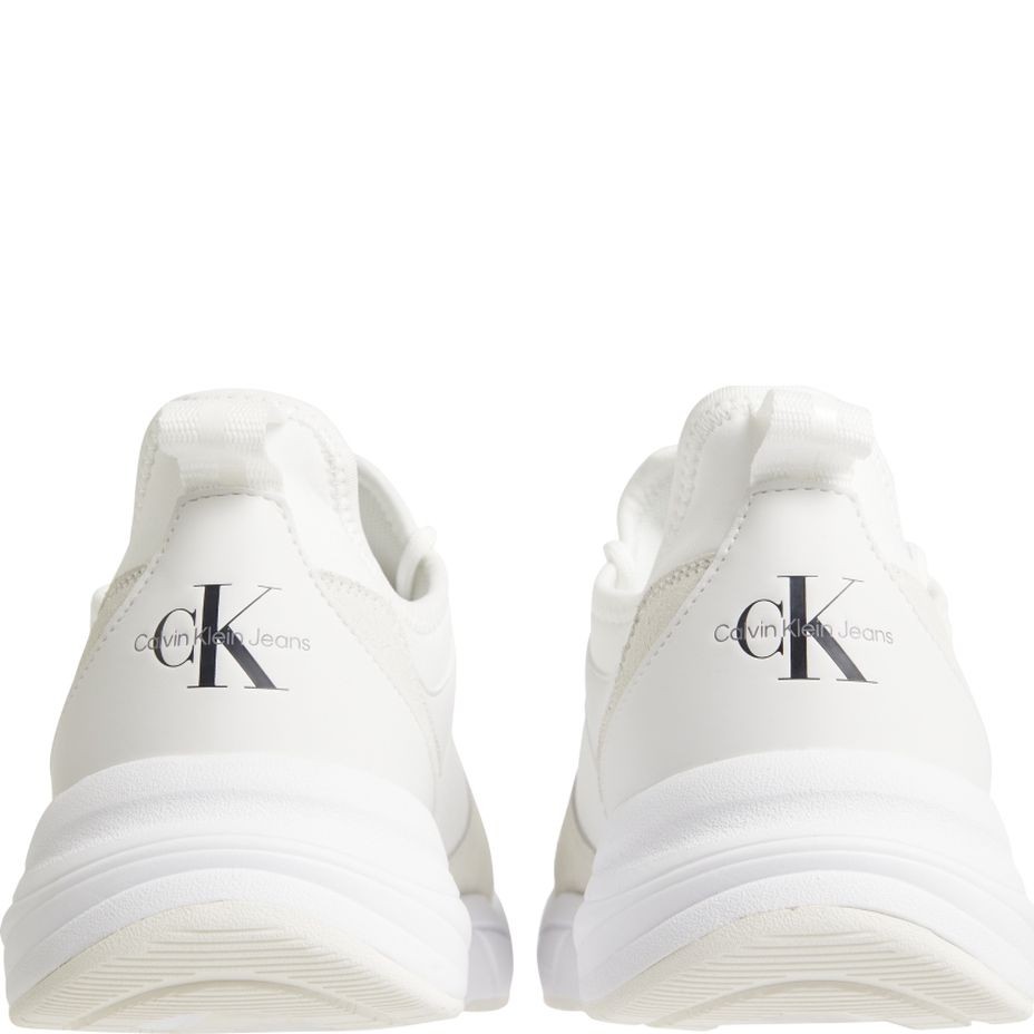 CALVIN KLEIN JEANS Sportiniai bateliai vyrams, Balta, RETRO TENNIS SOCK 5