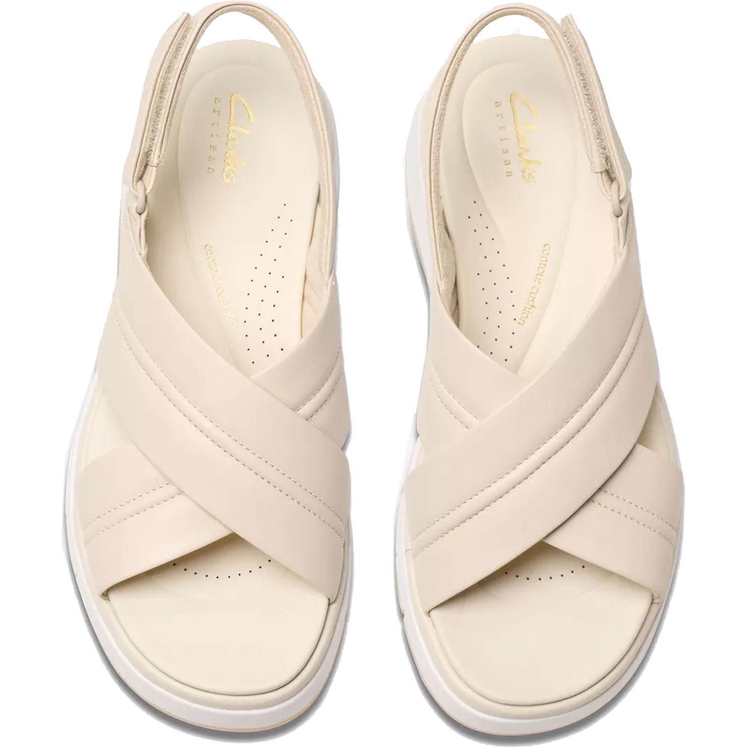 CLARKS Basutės moterims, Kūno, Tuscan sandals 6