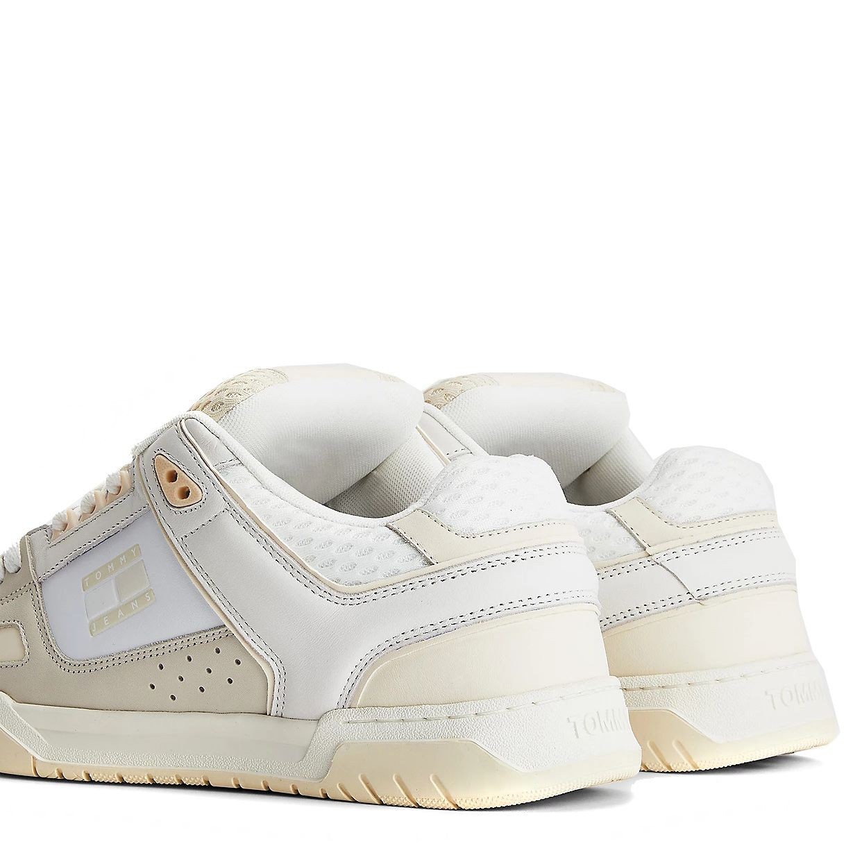 TOMMY JEANS Sportiniai bateliai vyrams, Smėlio, Skater tongue sport shoe 7