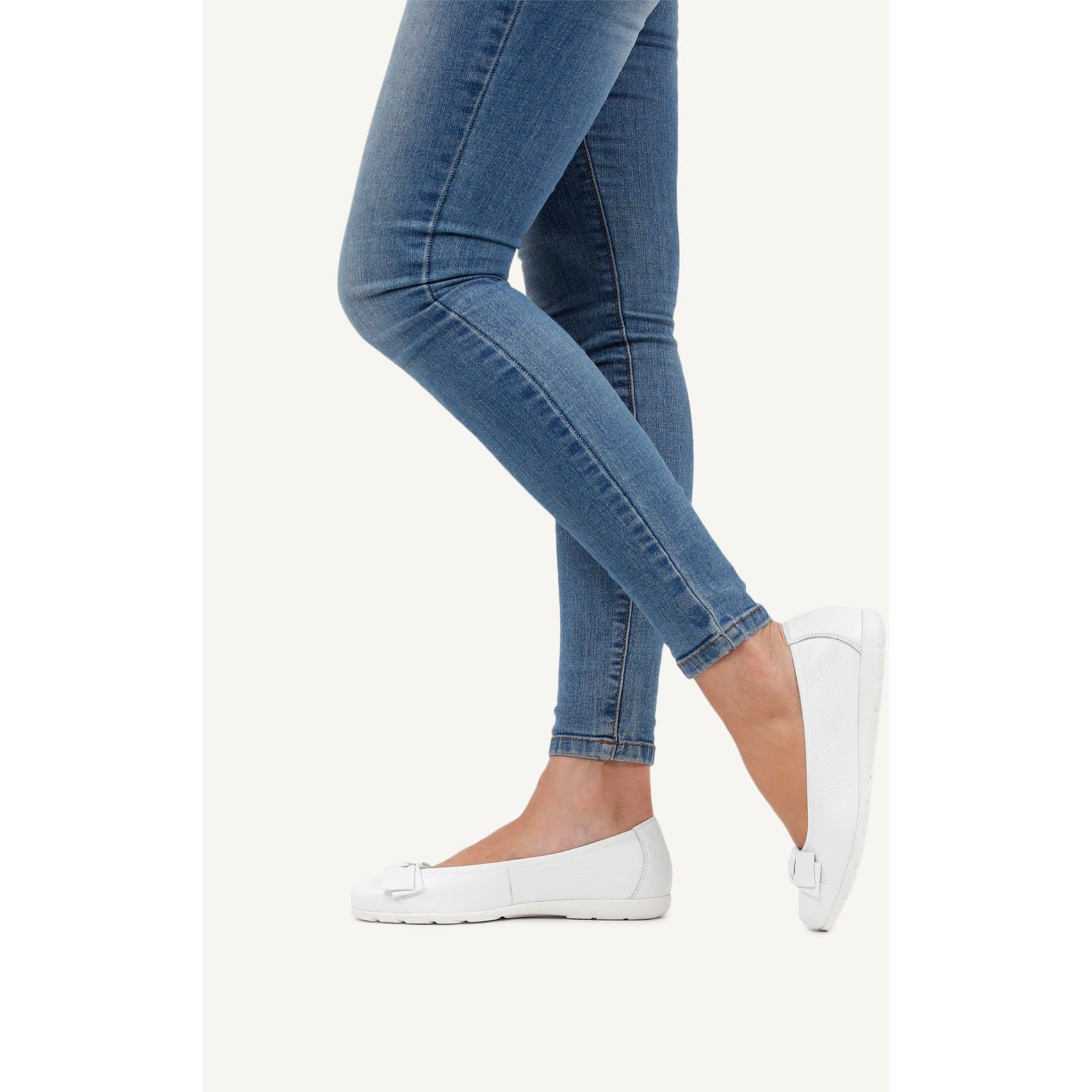 CAPRICE Balerinos moterims, Balta, Ballerinas 8