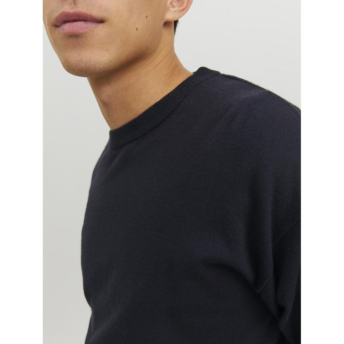 JACK & JONES Megztinis vyrams, Navy, JORPALMA LS KNI 2