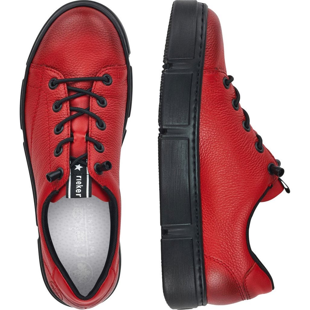 RIEKER Sportiniai bateliai moterims, Raudona, SPORT SHOE 7