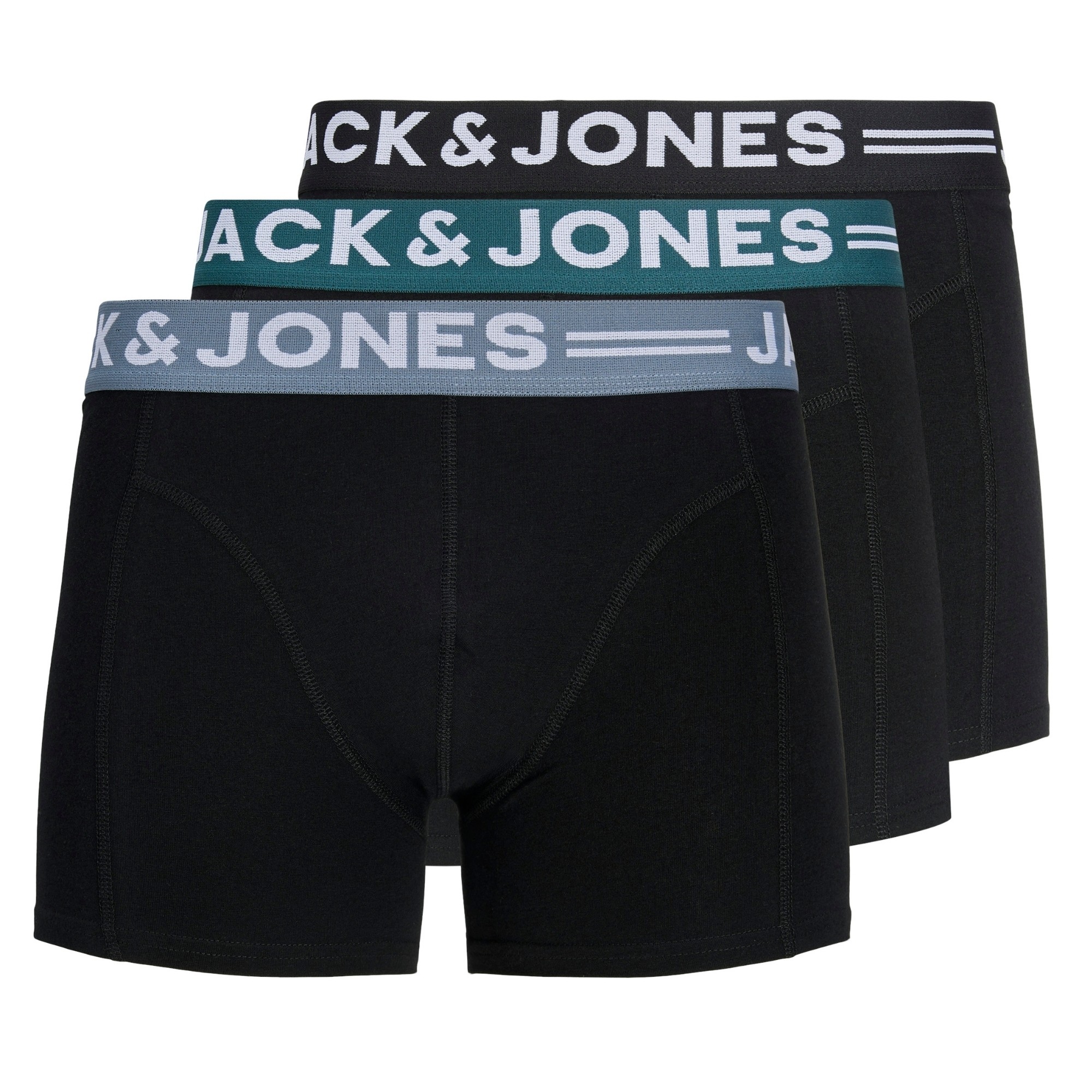 JACK & JONES Ilginti apatiniai vyrams, Marga, sense trunks 3-pack 1