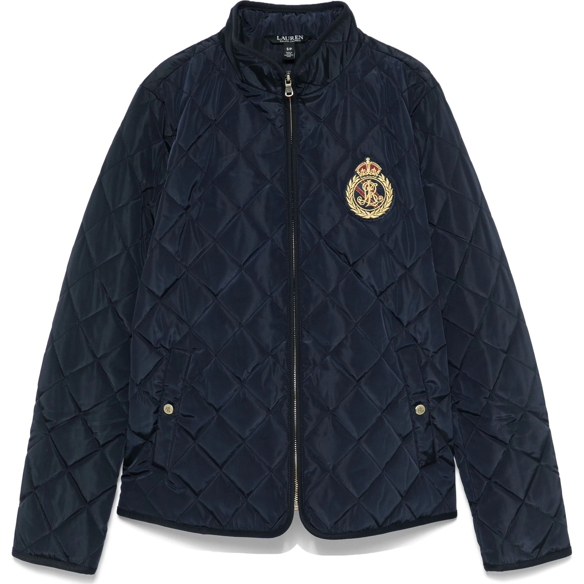 LAUREN RALPH LAUREN Striukė moterims, Mėlyna, Rcl crstq24 insulated coat