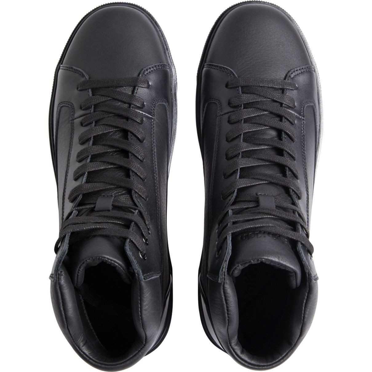 CALVIN KLEIN Aulinukai vyrams, Juoda, High top lace up booties 3