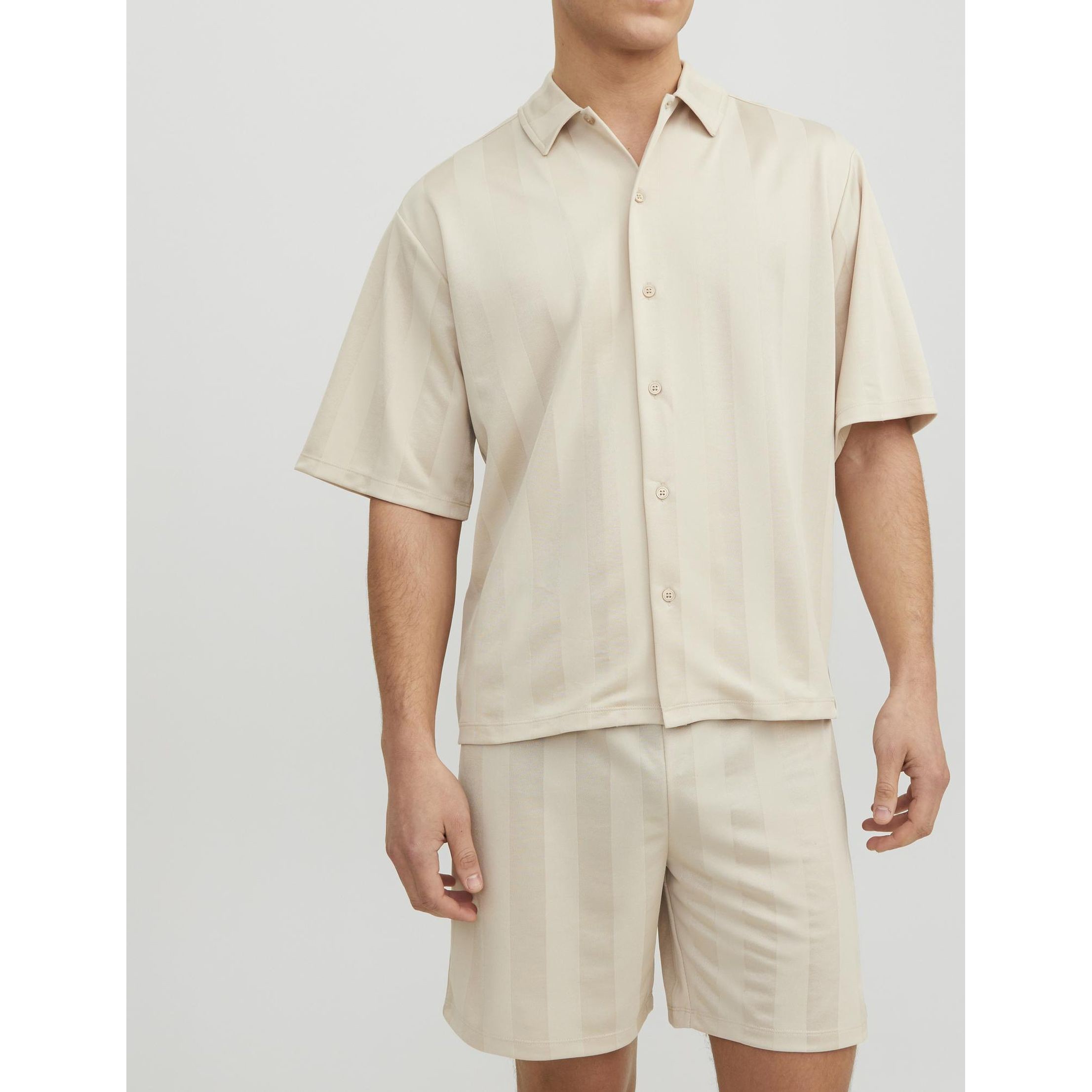JACK & JONES Marškiniai vyrams, Smėlio, JPRBLAKAOMA SS 2