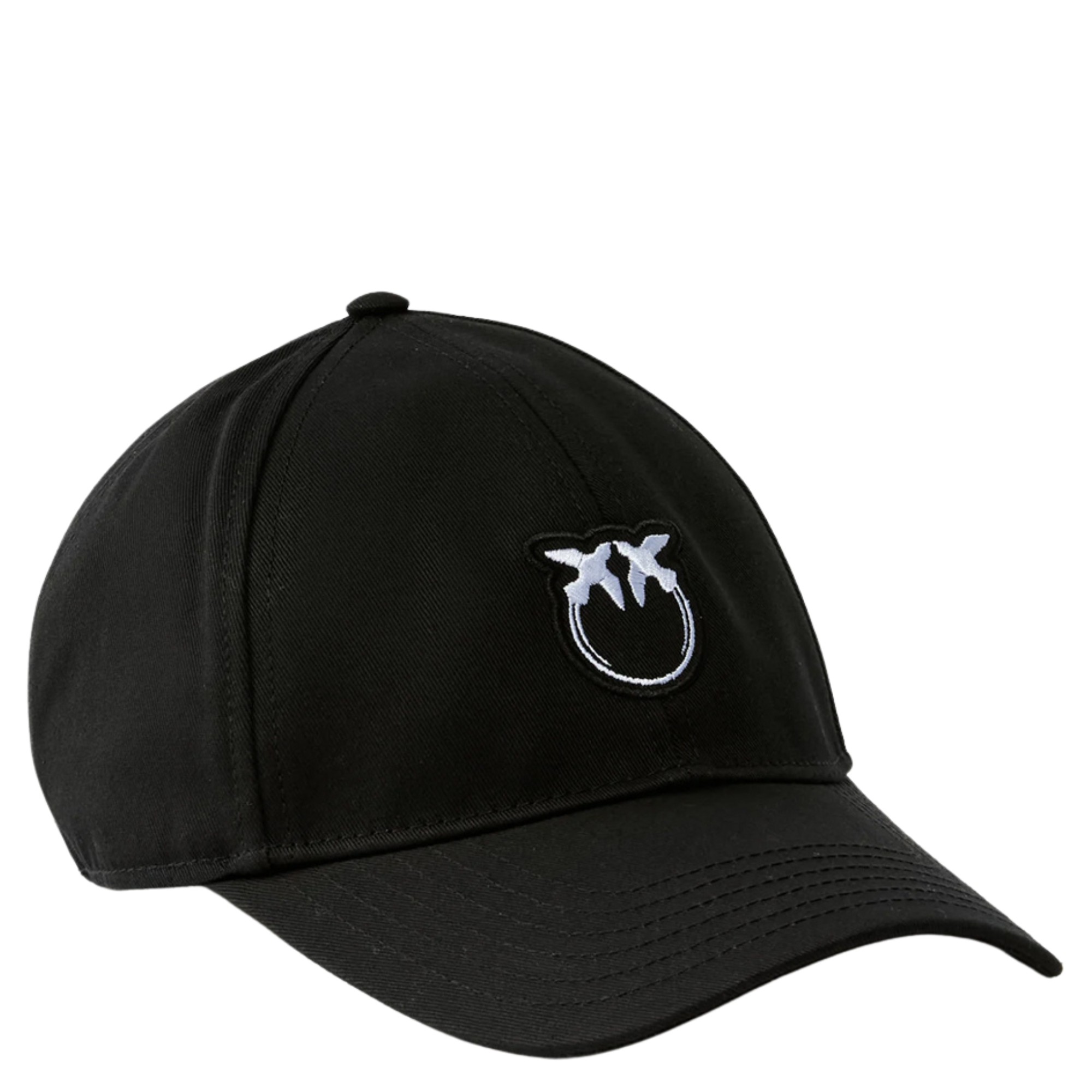 PINKO Kepurė moterims, Juoda, Break dance baseball cap 1
