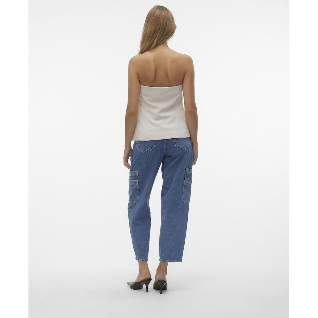 VERO MODA Palaidinės moterims, Sidabrinė, Vmcharity tops 3